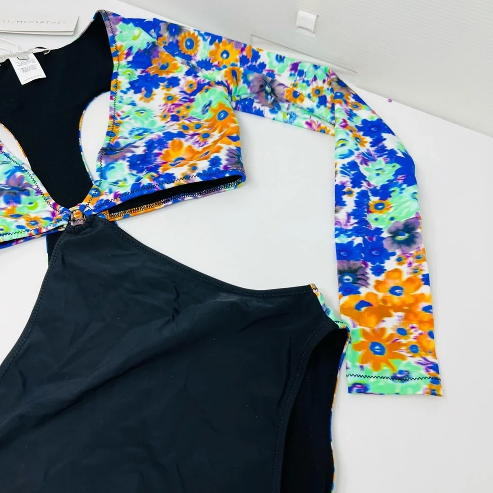 Stella McCartney**Floral Long Sleeve Monokini**Sm. $589 - Picture 4 of 6